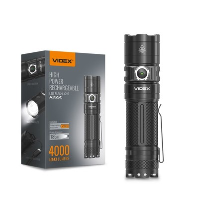 LED bärbar ficklampa - 5000K, ljusstyrka: 4000, förbrukning: 20