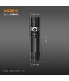 LED bärbar ficklampa - 5000K, ljusstyrka: 4000