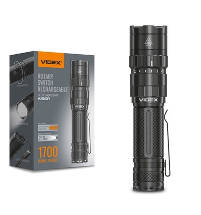 LED-ficklampa - bärbar, kallvit, ljusstyrka 1700 lm, förbrukning 20W