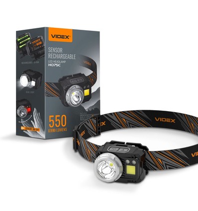 LED-pannlampa, Uppladdningsbar, 5W + COB - 5000K, 550lm