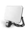 50W LED strålkastare med sensor - 4750lm, IP65, 5000K, svart, utomhus, arbetslampa