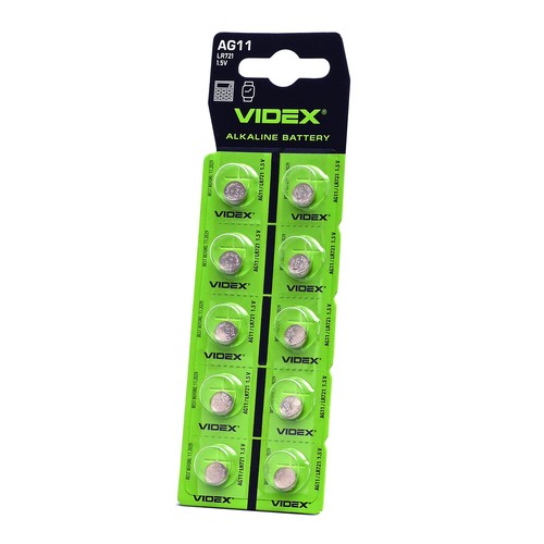 Ag11/LR721 batteri - alkalisk, 10 st