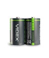 2 st LR20/D - Alkaliskt batteri
