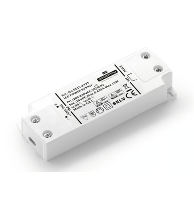 Snappy 15W / 24V DC strömförsörjning - 0,625A, IP20 inomhus