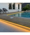 20m pool strip vattentät - 7,5W/m, IP68, 120 LED per meter, 24V