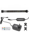 30 cm akvarie armatur - 10W LED, RGB+NW, IP68