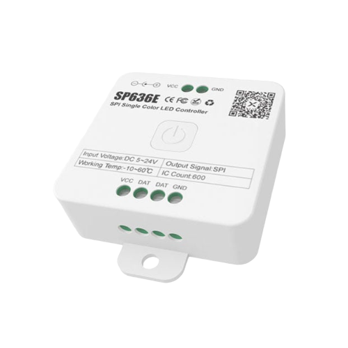 Löpande ljus SPI strip controller - RF, 12V/24V