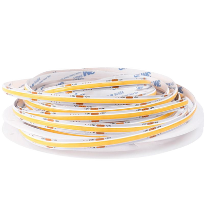 10m 4W/m 4000K RA95 Dot-free COB-LED strip - IP20, 320 LED/m, 24V, 5 års garanti
