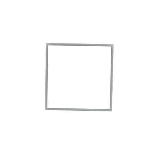 60x60 LED-panel, 40W - Höjd:32mm, 120lm/W, IP65, vit ram
