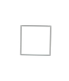 60x60 LED-panel, 40W - Höjd:32mm, 120lm/W, IP65, vit ram