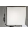 60x60 LED-panel, 40W - Höjd:32mm, 120lm/W, IP65, vit ram