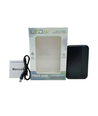 Powerbank - 5000mAh, svart, komplett med kabel