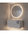 5m 9W/m vattentät slim COB strip - 230V, IP67, 296 LED/m, självhäftande, upp till 50m