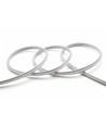 5m 9W/m vattentät slim COB strip - 230V, IP67, 296 LED/m, självhäftande, upp till 50m