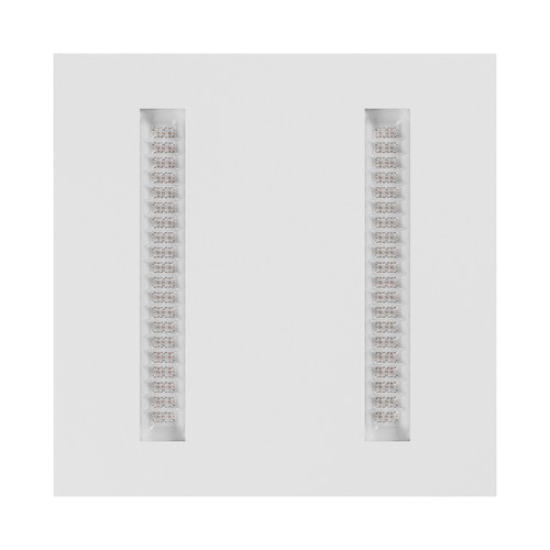 60x60 LED panel, 40W - 150lm/W, 5 års garanti, infälld/utanpåliggande, 80 grader