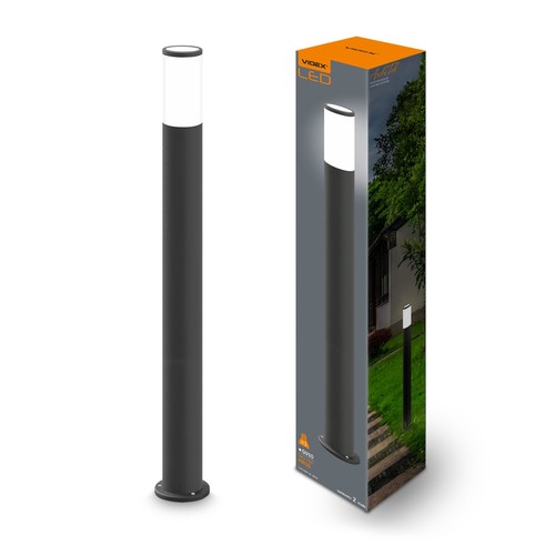 GU10 trädgårdslampa - IP54, IK07, svart, utomhus fasadbelysning, utan ljuskälla