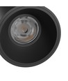 10W Orbito LED takspot, RA90 - 1200lm, UGR19, IP44, svart, 4000K