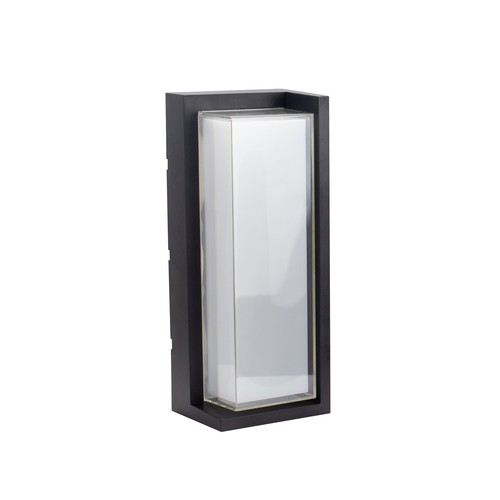 20W Verto Block CCT vägglampa - 120lm/W, IP65, svart, justerbar ljusfärg, fasadbelysning