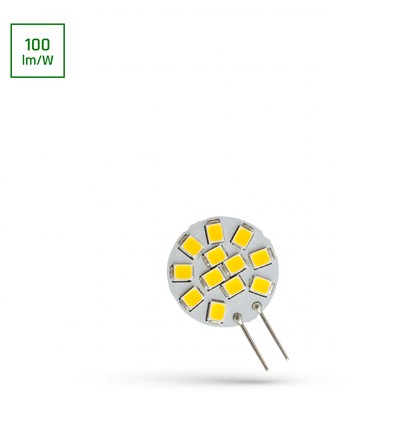 G4 1,2W LED - 12V, varmvit