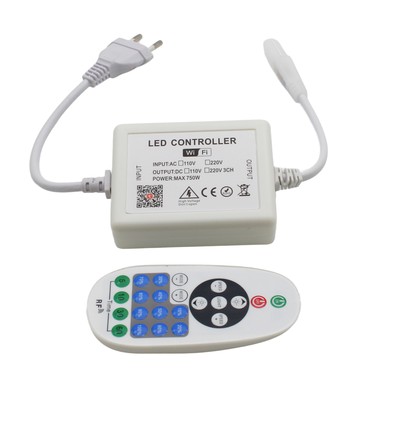 230V WiFi Smart Home dimmer - Inkl. ändpropp, för 230V (Slim COB), minnesfunktion, max 50 m