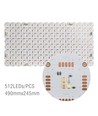 Vikbart LED Ark RGB+NW RA95 - 24V DC, IP20, 49x24, 45W