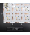 Vikbart LED Ark RGB+NW RA95 - 24V DC, IP20, 49x24cm, 45W