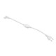 30cm Kontakt för 230V LED-strip (Slim COB) - Inkl. ändstycke, 230V