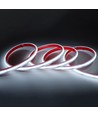 5m 10W/m Vattentät COB CCT LED-strip RA90 - 24V DC, IP68, 576 LED per meter
