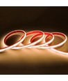 10m 10W/m COB CCT LED-strip RA90 - 24V DC, IP68, 576 LED per meter