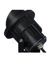 12–24V LED trädgårdslampa - 11W, svart, spjut, 800 lm, IP65