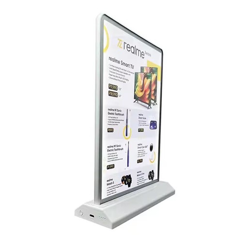 Lysramme A4 størrelse - Dobbeltsidet menukortholder