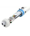 150cm 60W Dura66 LED-armatur, genomkopplad - IP66, 150lm/W, IK10