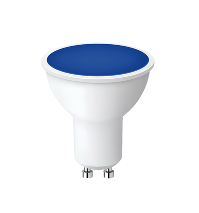 GU10 5W Blå LED-spotlight