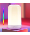 Uppladdningsbar RGB+CCT LED bord-/nattlampa - Vit, touch dimbar, IP20 inomhus