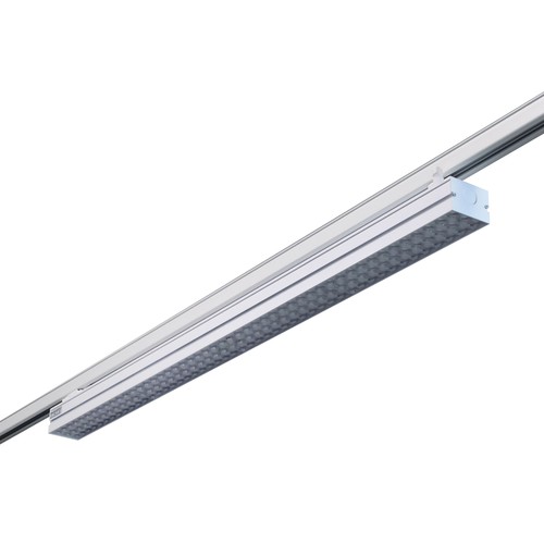 38W 3-fas LED-skena för kontor - 170 lm/W, 115 cm, Vit