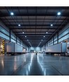 100W/150W/200W PLATEO 4 LED high bay, 155lm/W - IP65, 6500K, 0-10V dimbar, IK09, svart hölje