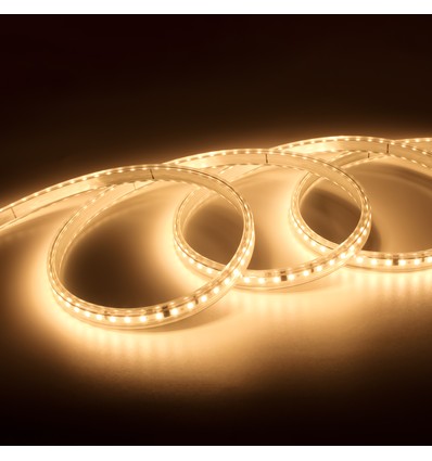 5m 12W/m LED-strip HiCRI X2 RA98 - 230V, IP67, 1000lm/m, kan klippas var 10:e cm, upp till 100m