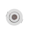 1W Ø5,2cm infälld spotlight dimbar - 12V/24V, hål: Ø4,2 cm, mått: Ø5,2 cm, 2,2 cm hög, vit