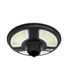 Vt-45w LED trädgårdslampa 7,5W - solcellsdriven, rund, med sensor, RF-fjärrkontroll, 6500K, IP65