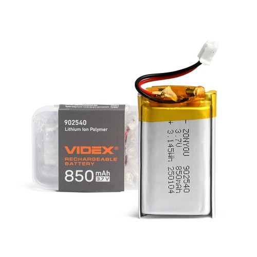 Uppladdningsbart li-pol batteri - 850mAh