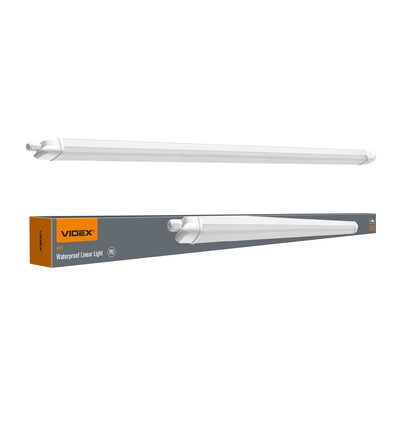 120cm 40W komplett LED-armatur - genomkopplad, IP65, 5000K