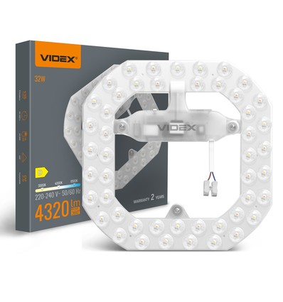 32W LED modul för taklampor - 4320lm, 3CCT, magnetisk montering, utbytbar ljuskälla