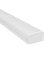 60cm LED-takarmatur, 15W - 100lm/W, CCT, vit, IP20