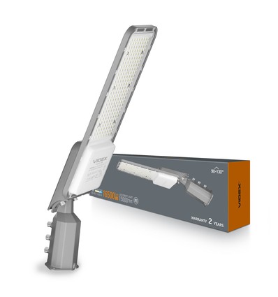 150W LED gatubelysning - 110lm/W, IP65, 5000K, utomhus, 15.000lm