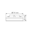 GX53 10W dimbar LED-lampa - 950lm, 4000K, 140 grader