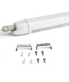60cm 20W komplett LED-armatur - genomkopplad, IP65, 5000K