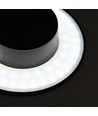 DOME vägglampa 12W - CCT, IP65, svart