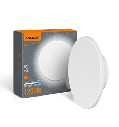DOME vägglampa 12W - CCT, IP65, vit