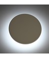 Dome 12W rund LED-vägglampa - IP65, CCT, vit