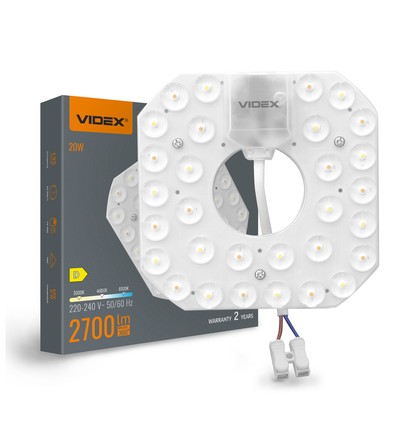 20W LED modul med magnet - 3CCT, 120°, IP20, för taklampor, utbytbar ljuskälla